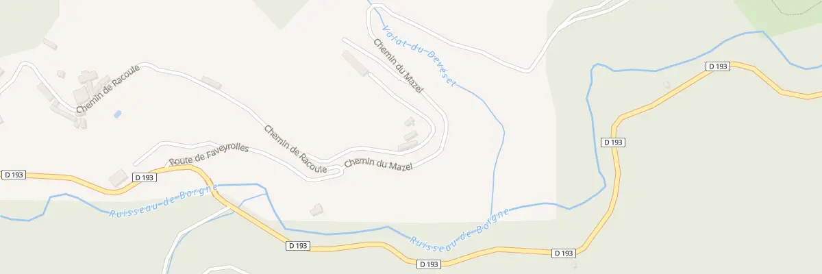 Plan du 104 La Coste aux Plantiers