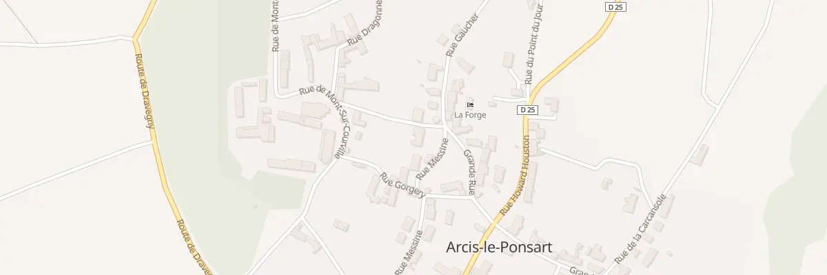 Plan du 9 Gr Grande Rue à Arcis-le-Ponsart