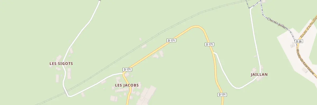 Plan du 5293 Les Jacobs au Breuil