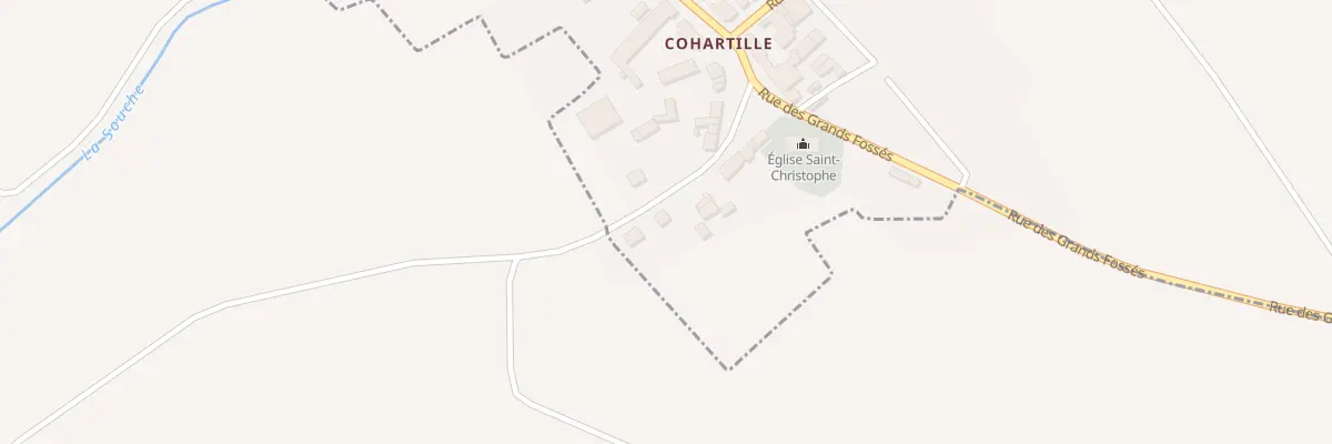 Plan du 9 Rue de Barenton à Froidmont-Cohartille