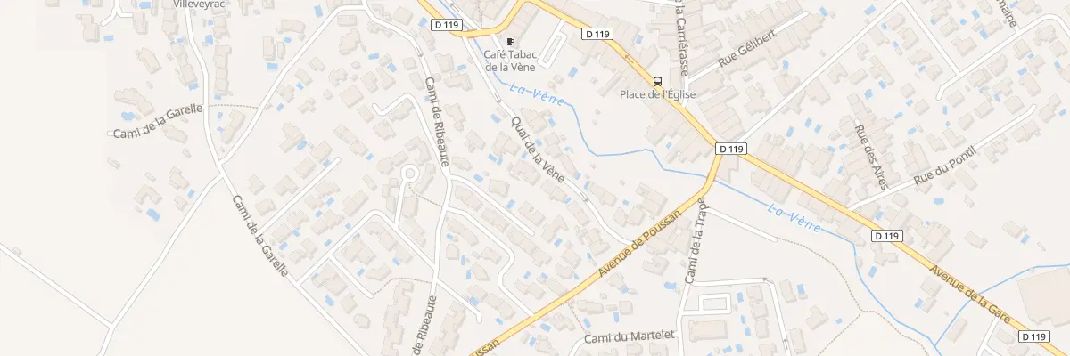 Plan du 20 Quai de la Vène à Montbazin