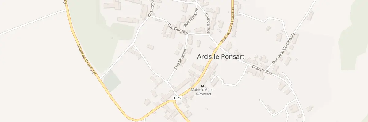 Plan du 4 Rue Messine à Arcis-le-Ponsart