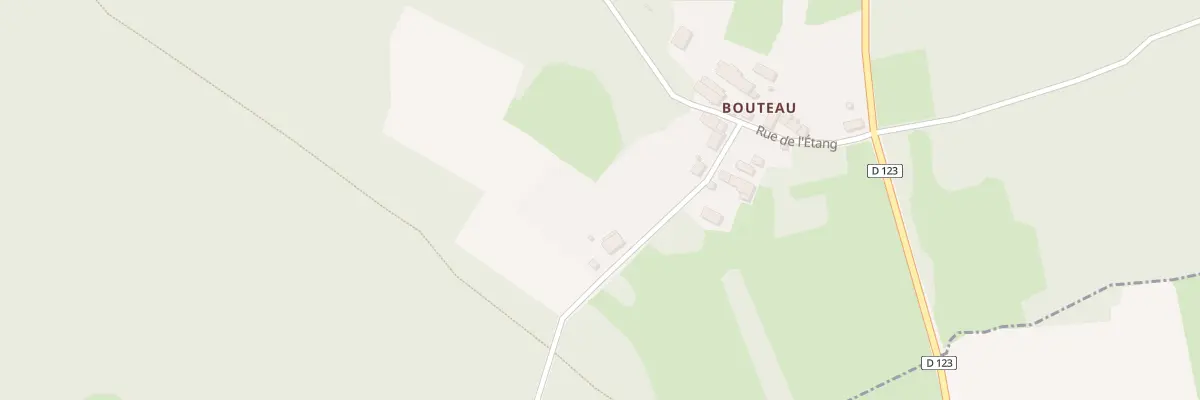 Plan du 20 Rue de l’Etang à Brosses