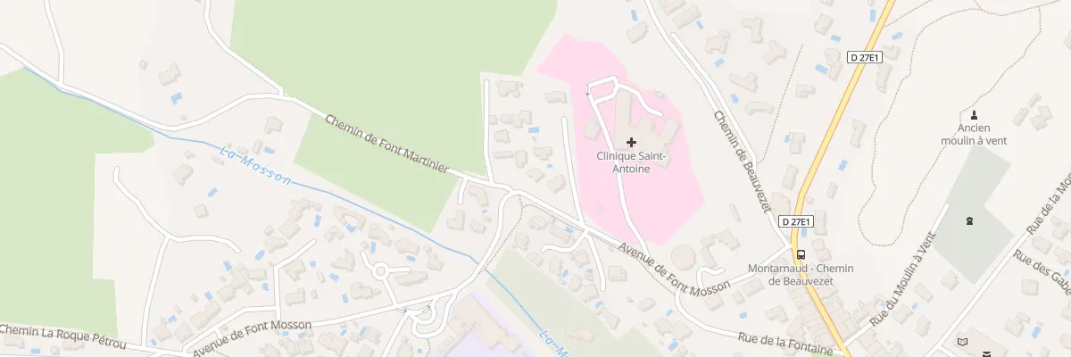 Plan du 5113F Av de Font Mosson à Montarnaud