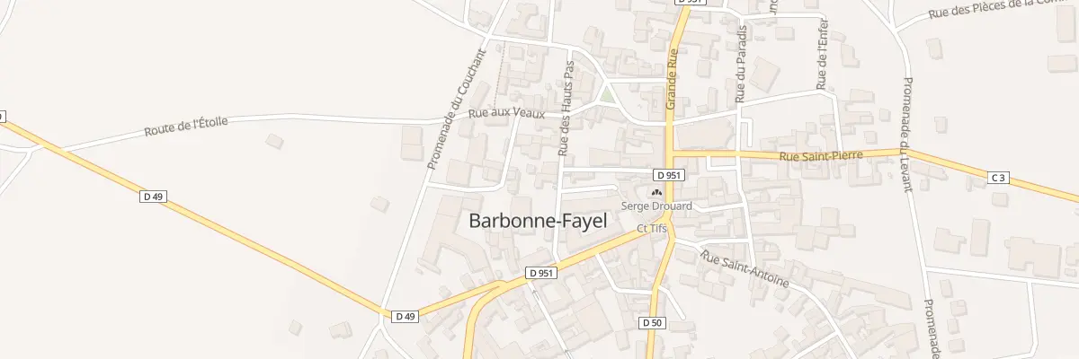 Plan du 8 Rue des Hauts Pas à Barbonne-Fayel