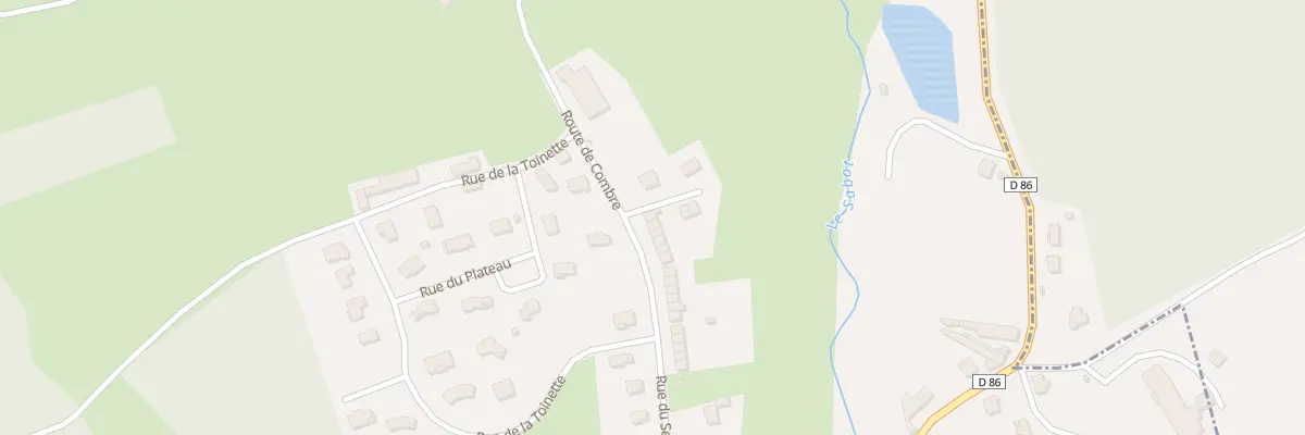 Plan du 3 Rue du Seitol à Chabreloche