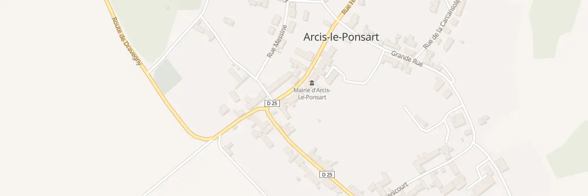 Plan du 23 Rue Howard Houston à Arcis-le-Ponsart