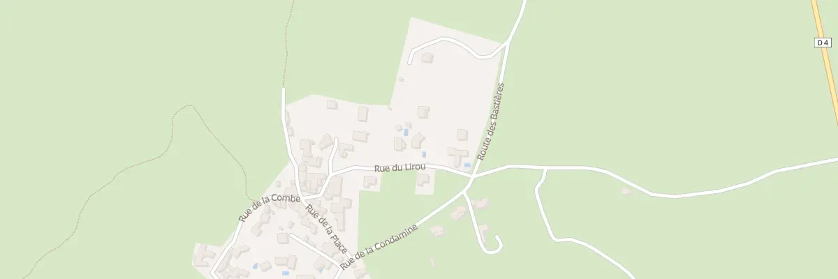 Plan du 70 Rue du Lirou à Brissac
