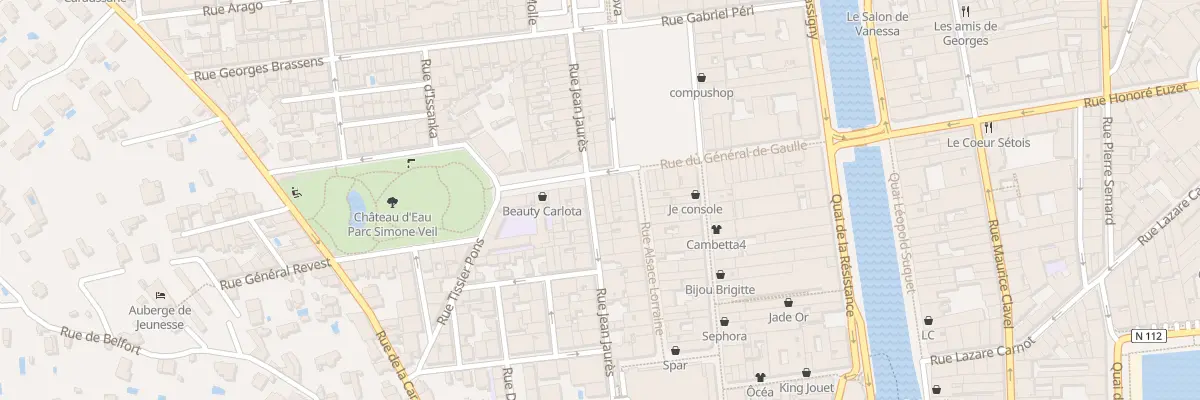 Plan du 32 Rue Jean Jaurés à Sète