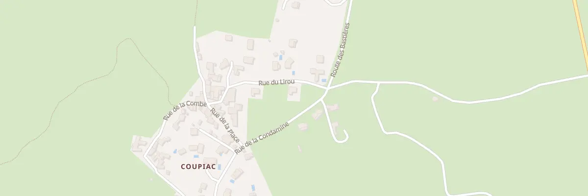 Plan du 61 Rue du Lirou à Brissac