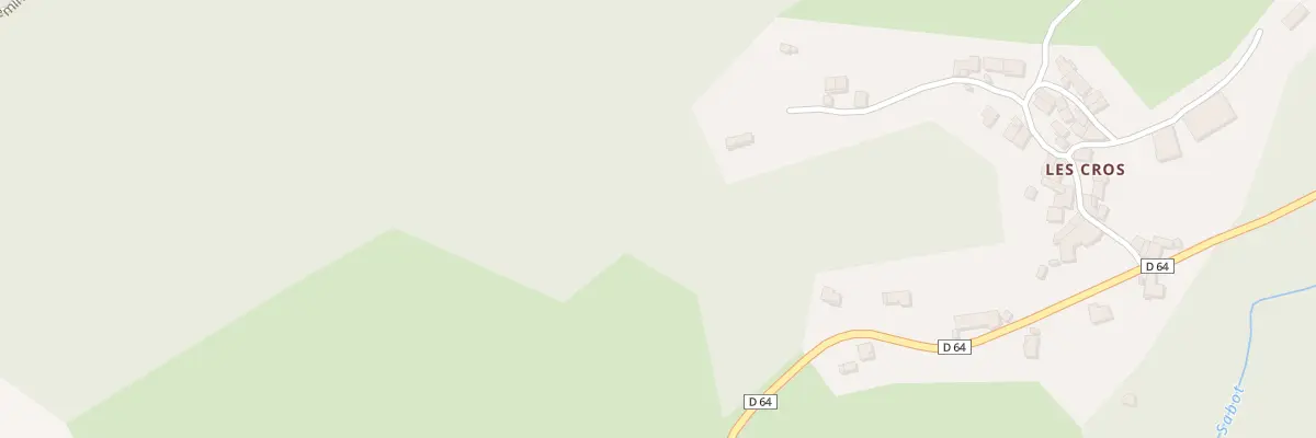 Plan du 5520 Les Cros à Arconsat