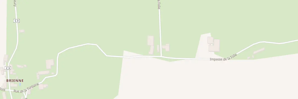 Plan du 91 Les Prasles à Brinay