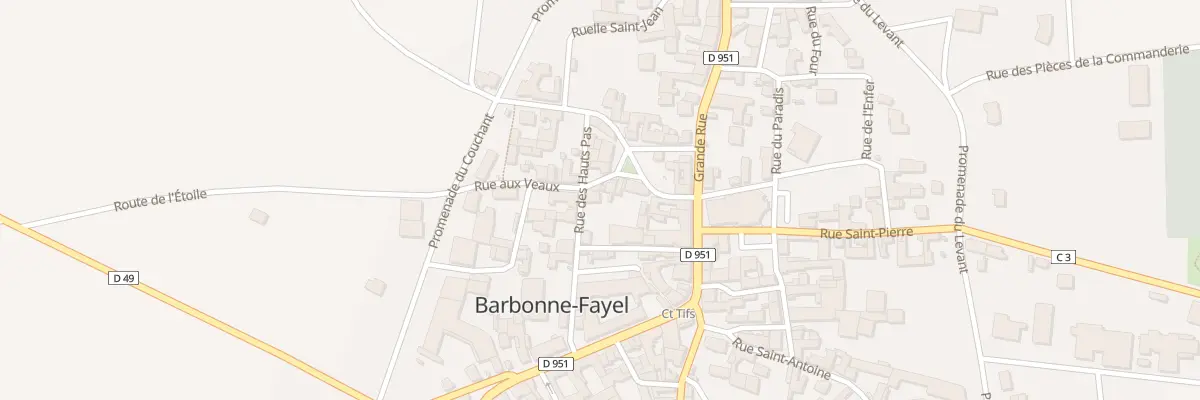 Plan du 5 Rue des Hauts Pas à Barbonne-Fayel
