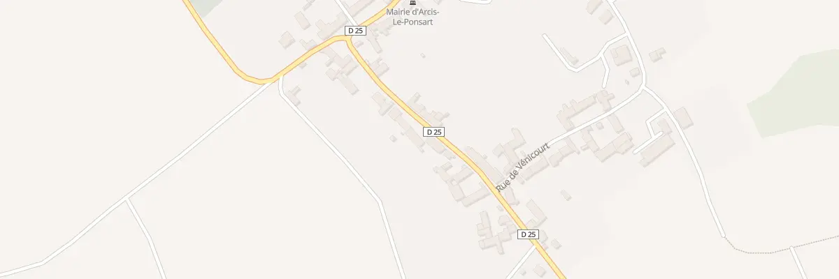 Plan du 26 Rue Howard Houston à Arcis-le-Ponsart