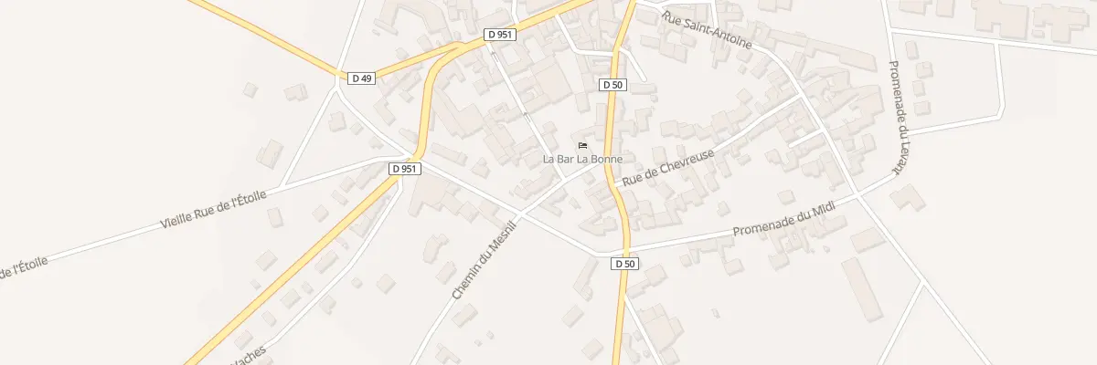Plan du 4 Rue de Chantemerle à Barbonne-Fayel