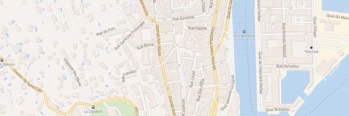 Plan du 5 Rue Villaret Joyeuse à Sète