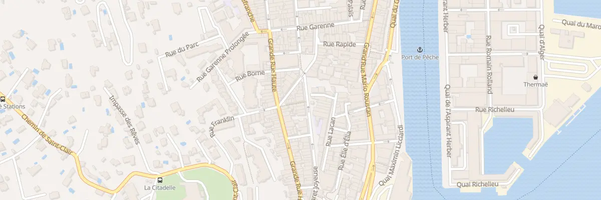Plan du 6 Rue Villaret Joyeuse à Sète