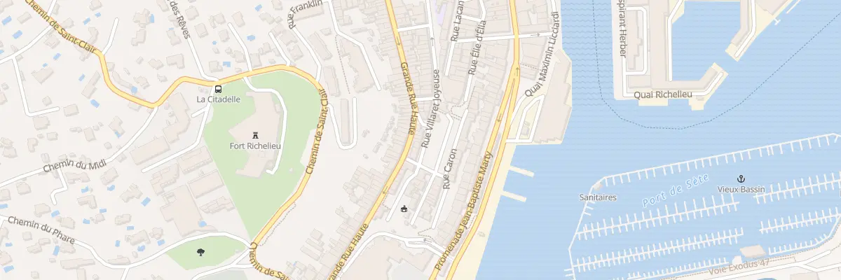 Plan du 32 Rue Villaret Joyeuse à Sète