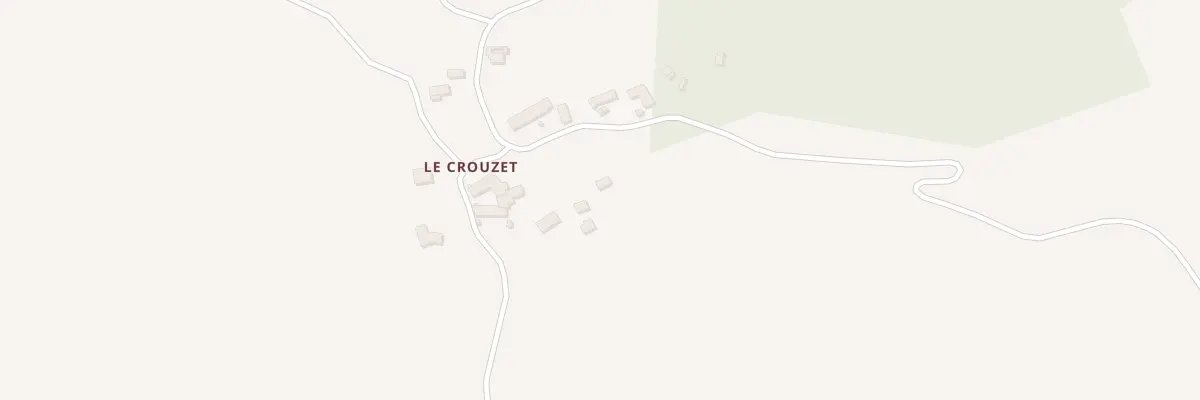 Plan du 5077 Le Crouzet à Saint-Jean-la-Fouillouse