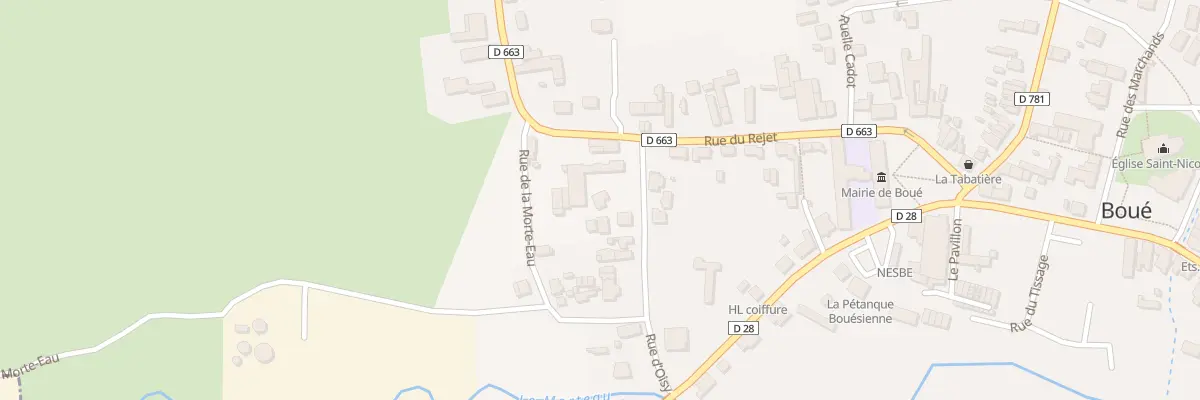 Plan du 19 Rue d’Oisy à Boué