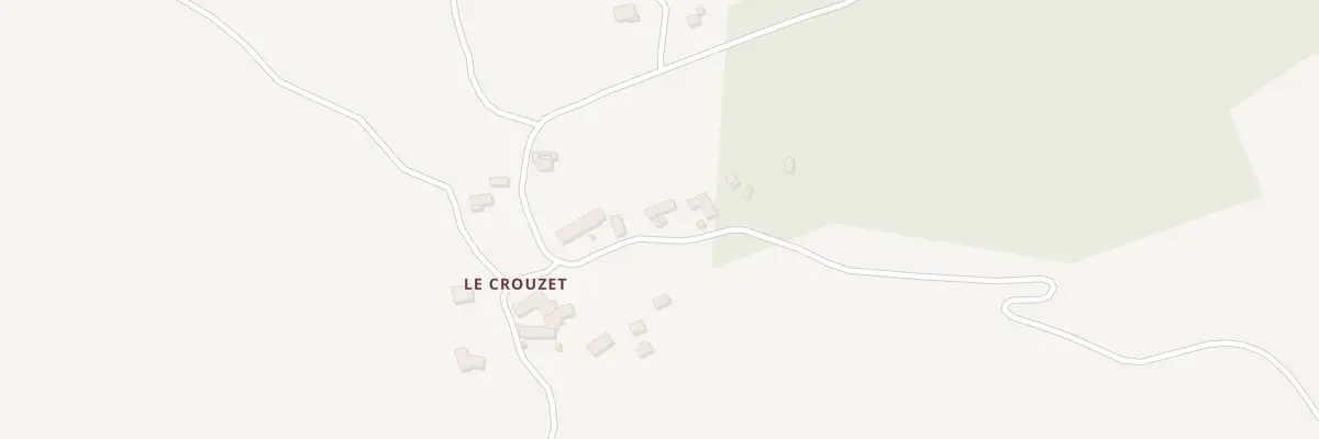 Plan du 5257 Le Crouzet à Saint-Jean-la-Fouillouse