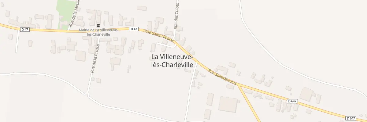 Plan du 20 Rue Saint Nicolas à La Villeneuve-lès-Charleville