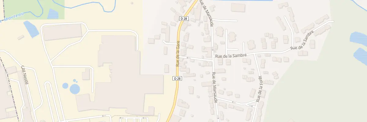 Plan du 31 Rue de la Gare à Boué