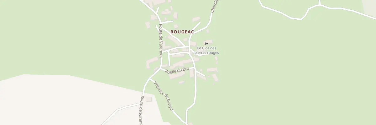 Plan du 5244 Rougeac à Saint-Privat-d’Allier