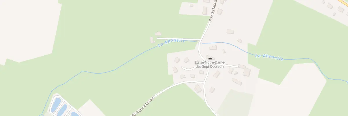 Plan du 48 Rue du Moulin à Villereau