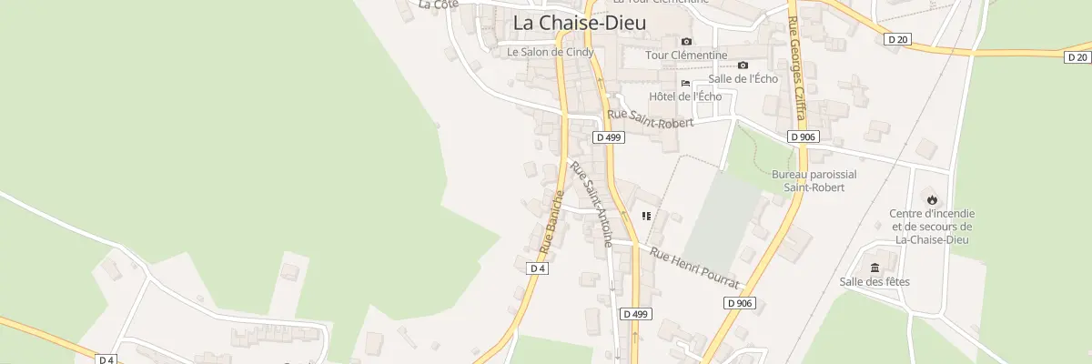 Plan du 5090 Rue Baniche à La Chaise-Dieu