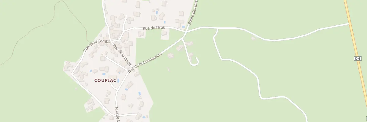 Plan du 418 Rue de la Condamine à Brissac