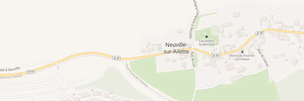 Plan du 22 Rue de la Vallée à Neuville-sur-Ailette
