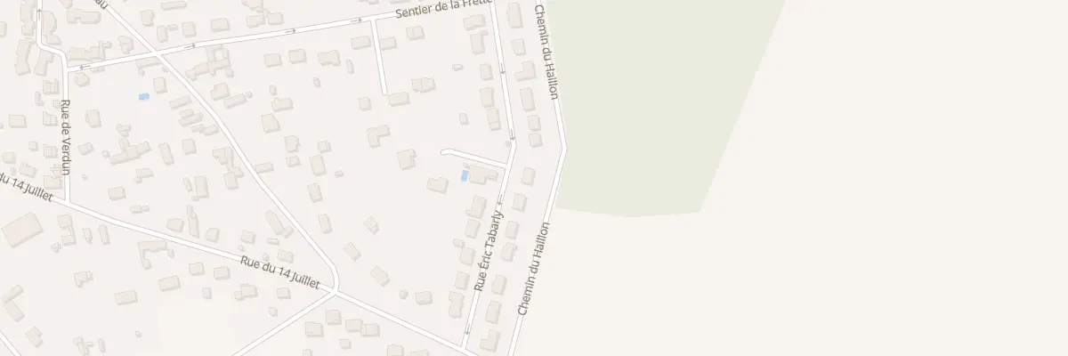 Plan du 13 Rue Eric Tabarly à Molinchart