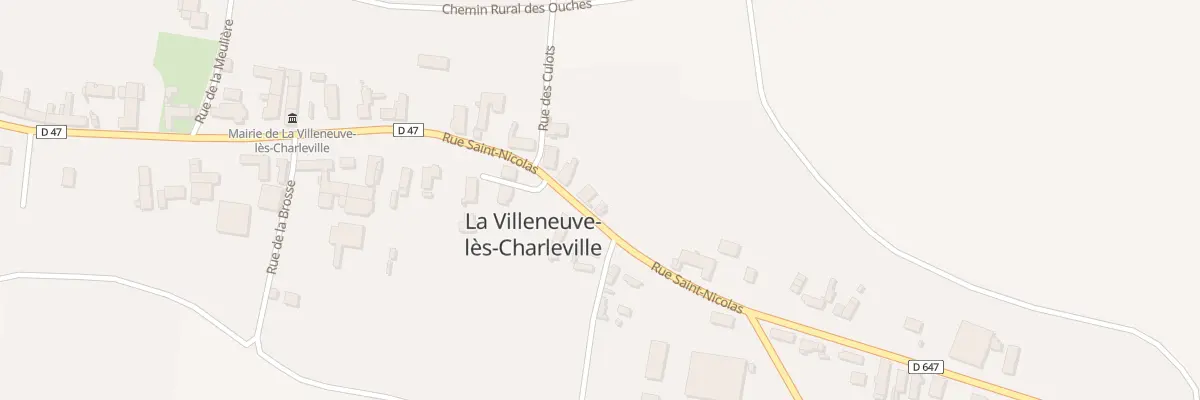 Plan du 25 Rue Saint Nicolas à La Villeneuve-lès-Charleville