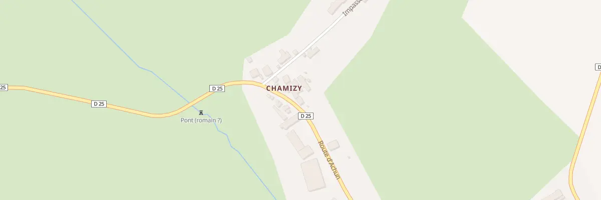 Plan du 490 Rte d’Achun à Aunay-en-Bazois