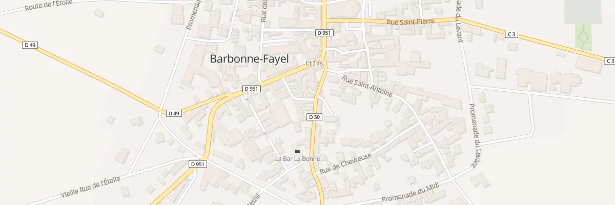 Plan du 6 Rue de Fontaine-denis à Barbonne-Fayel