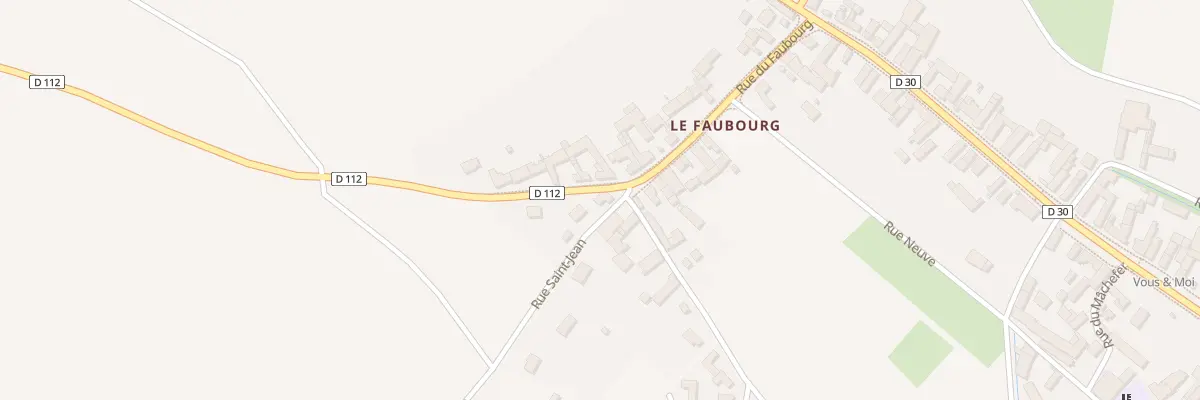 Plan du 24 Petite Rue du Faubourg à Chailley