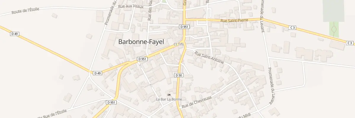 Plan du 4 Rue de Fontaine-denis à Barbonne-Fayel