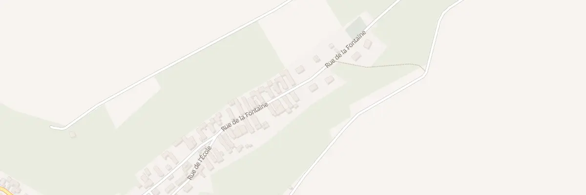 Plan du 58 Rue de la Fontaine à Venoy