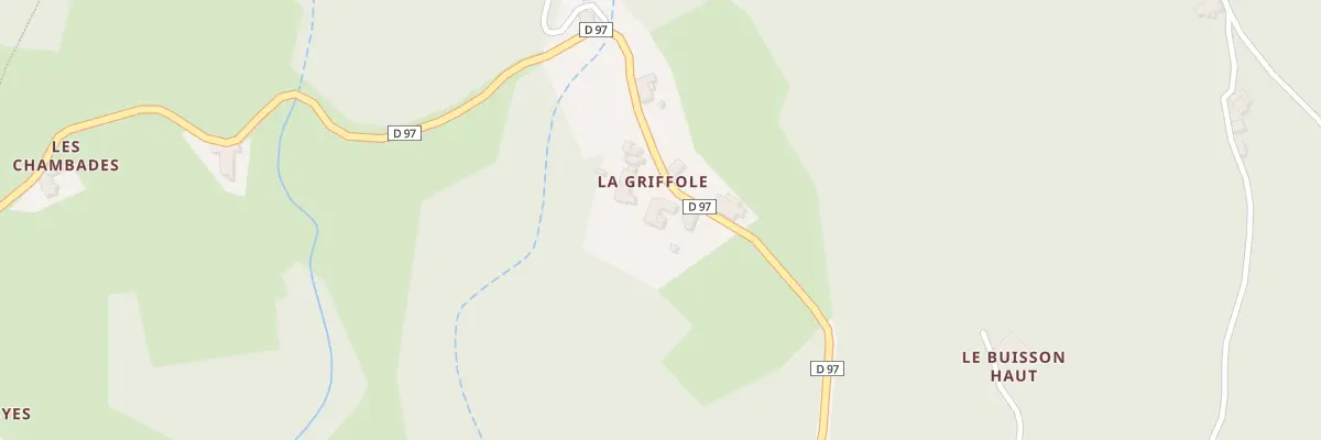 Plan du 5132 La Griffole à Marat