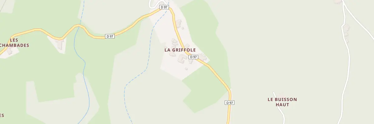 Plan du 5770 La Griffole à Marat