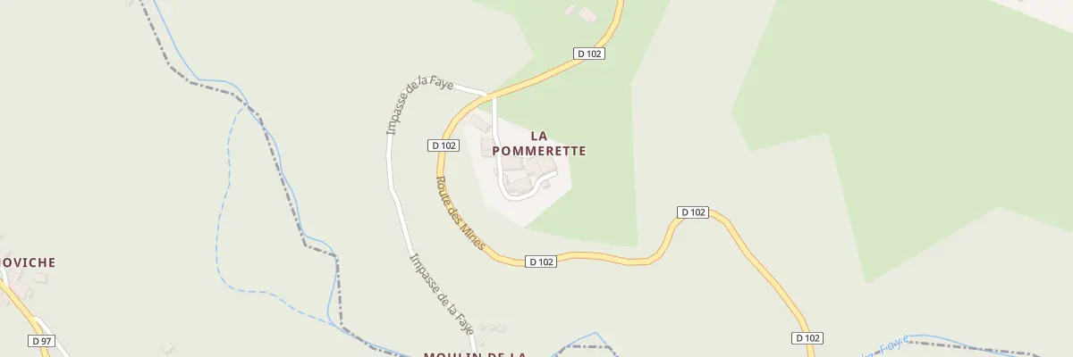 Plan du 5224 La Pommerette à La Renaudie