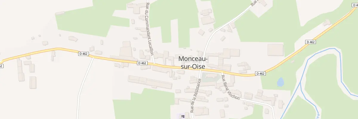 Plan du 23 Rue du Gen de Gaulle à Monceau-sur-Oise