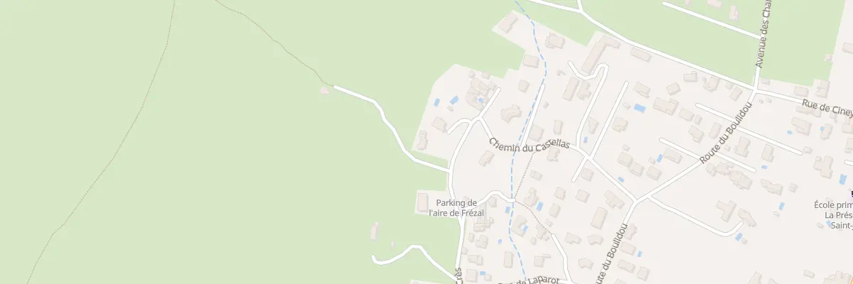 Plan du 60 Che du Cres à Cazilhac