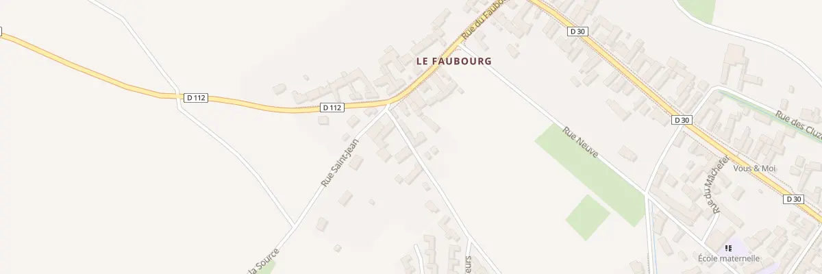 Plan du 9020 Rue des Rompies à Chailley