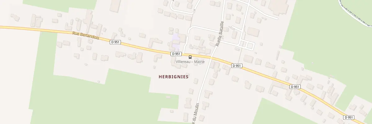 Plan du 119 Rue Berlandois à Villereau