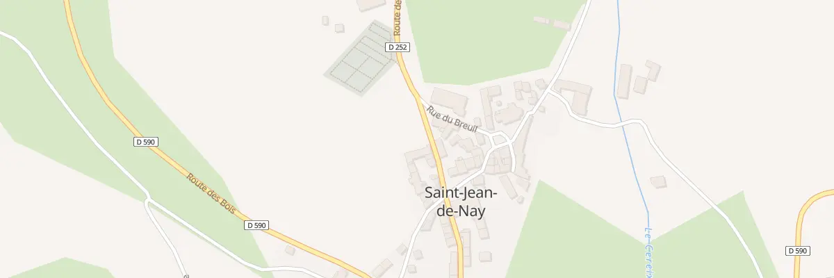 Plan du 5116 Le Bourg à Saint-Jean-de-Nay