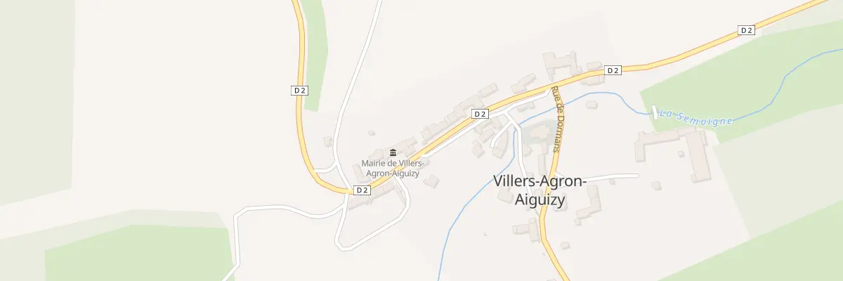 Plan du 7 Rue de Reims à Villers-Agron-Aiguizy