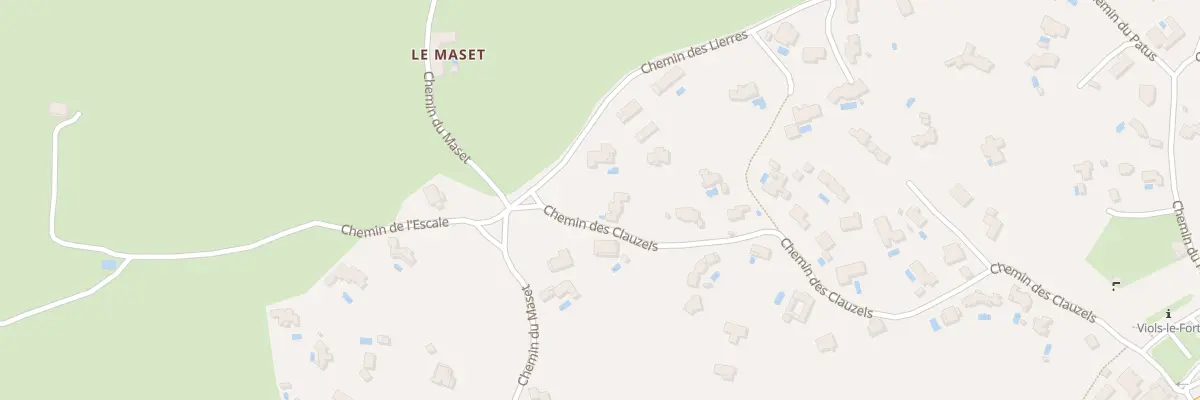 Plan du 429 Che des Lierres à Viols-le-Fort