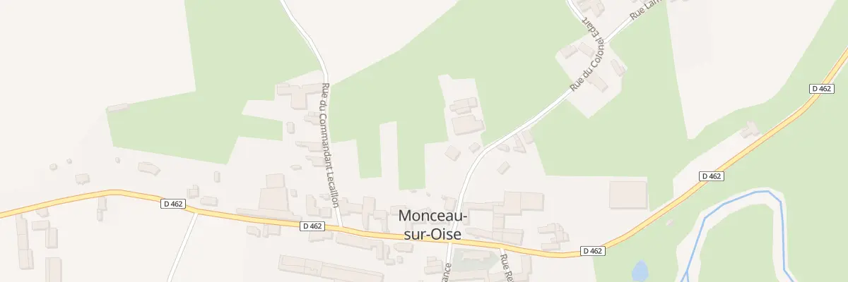 Plan du 3 Rue du Col Edart à Monceau-sur-Oise